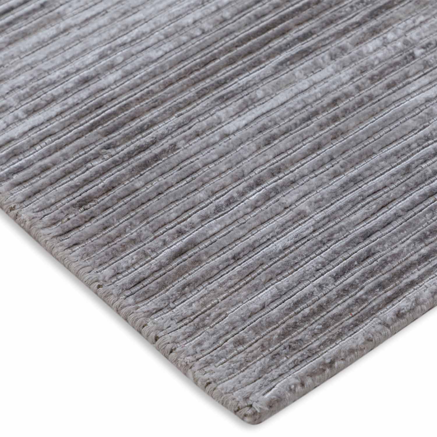 Fusion Loom Knotted Banana Silk Rug - Cotton - Hand Tufted - Ajaypee Carpets (Thumbnail 2)