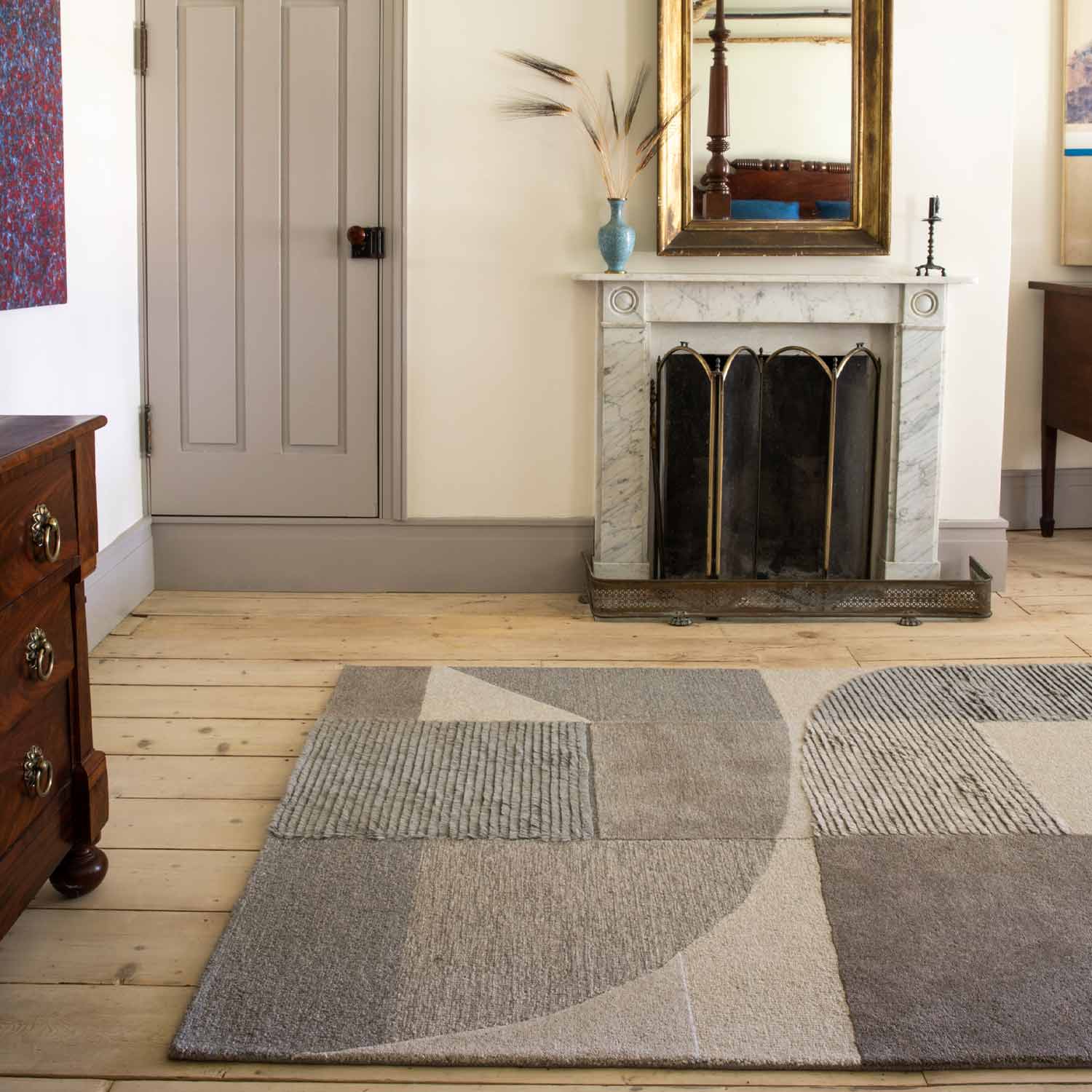 Gallery Rug Hand Tufted Woollen Rug – Cotton Hand Tufted handmade carpet by Ajaypee Carpets