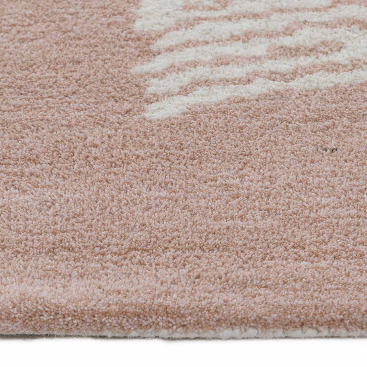 Geo Hand Tufted Woollen Rug - Cotton - Hand Tufted - Ajaypee Carpets (Thumbnail 5)