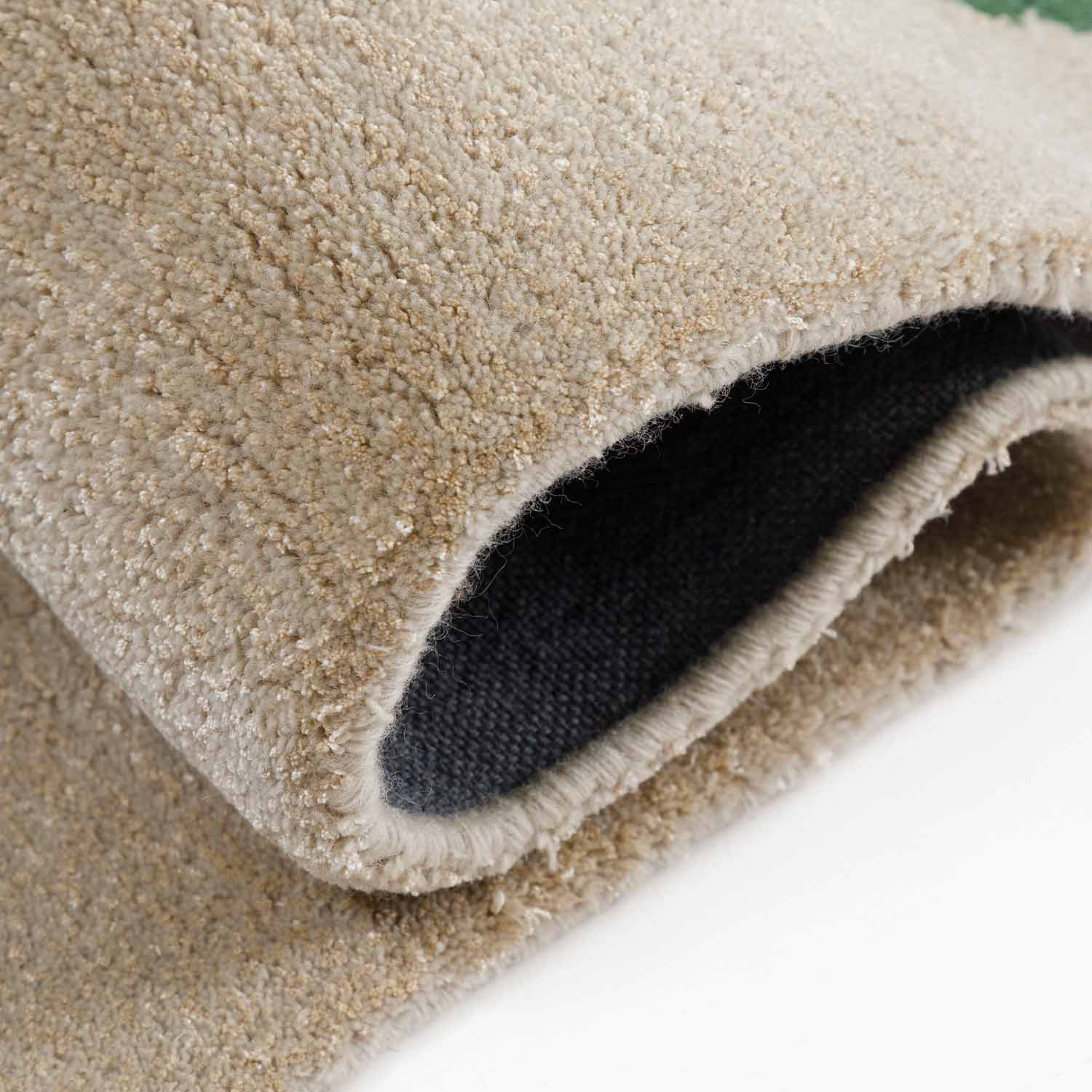 Ground Hand Tufted Woollen Rug - Cotton - Hand Tufted - Ajaypee Carpets (Thumbnail 3)