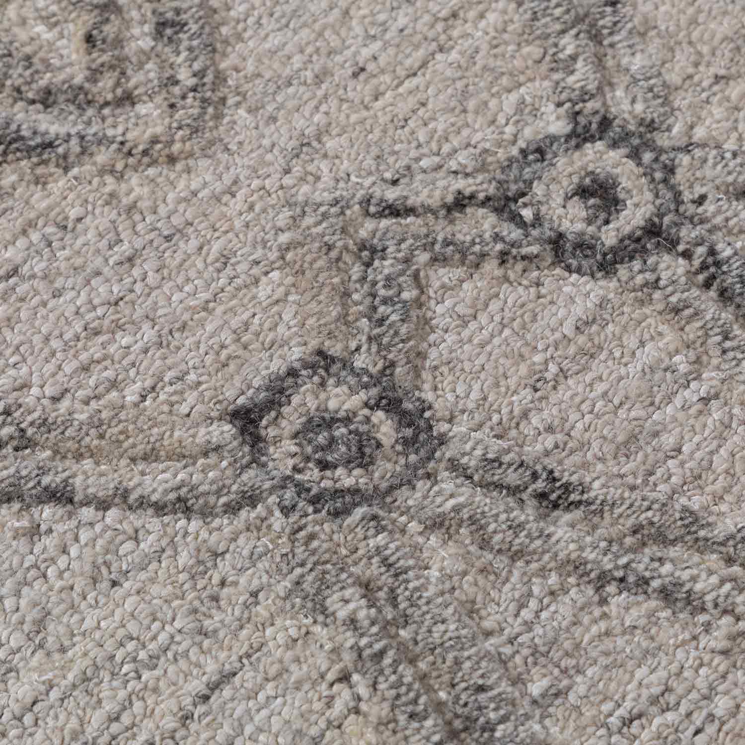 Gusita Hand Tufted Woollen Rug By Mariella Ienna - Cotton - Hand Tufted - Ajaypee Carpets (Thumbnail 5)