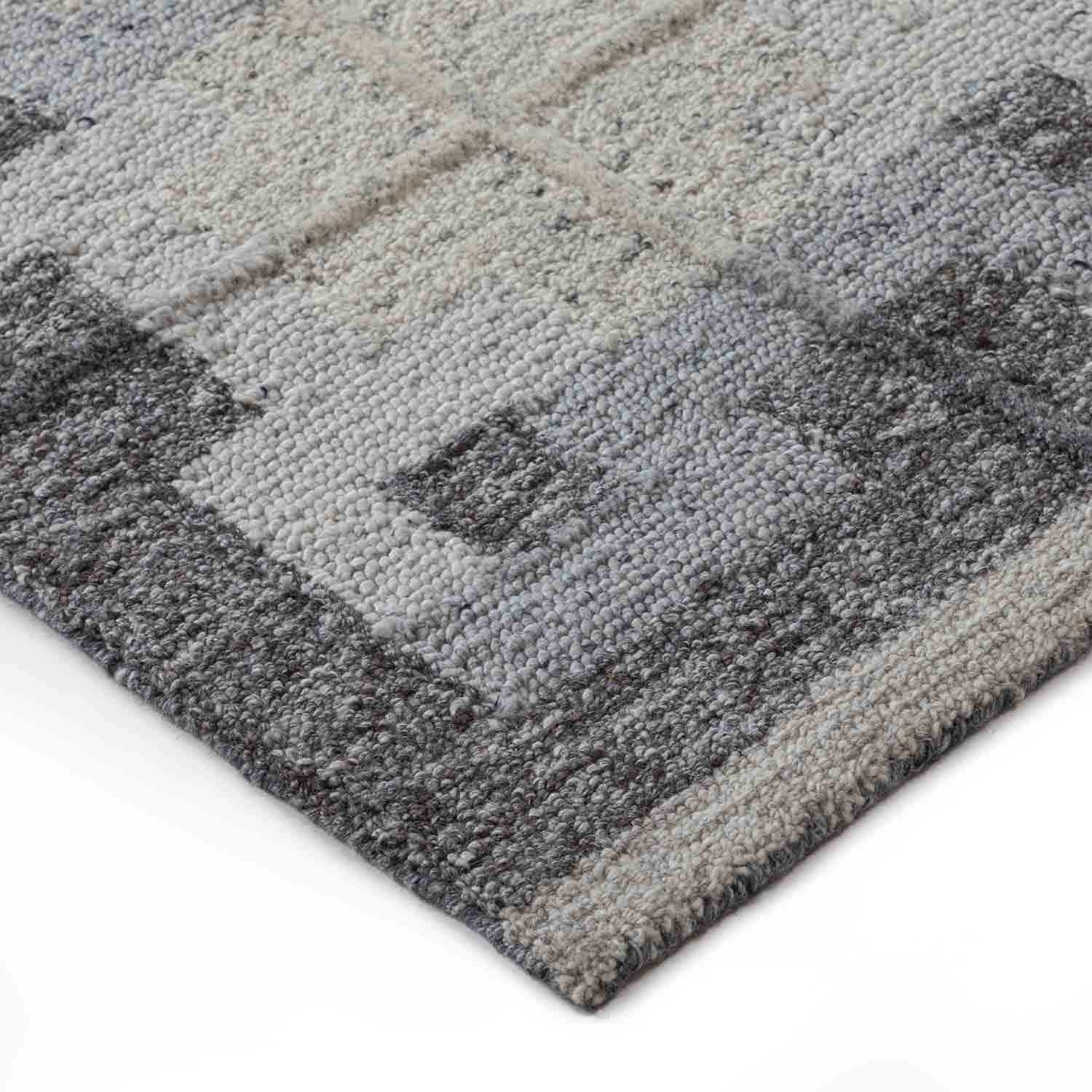 Heck Handtufted Woollen Rug By Mariella Ienna - Cotton - Hand Tufted - Ajaypee Carpets (Thumbnail 3)