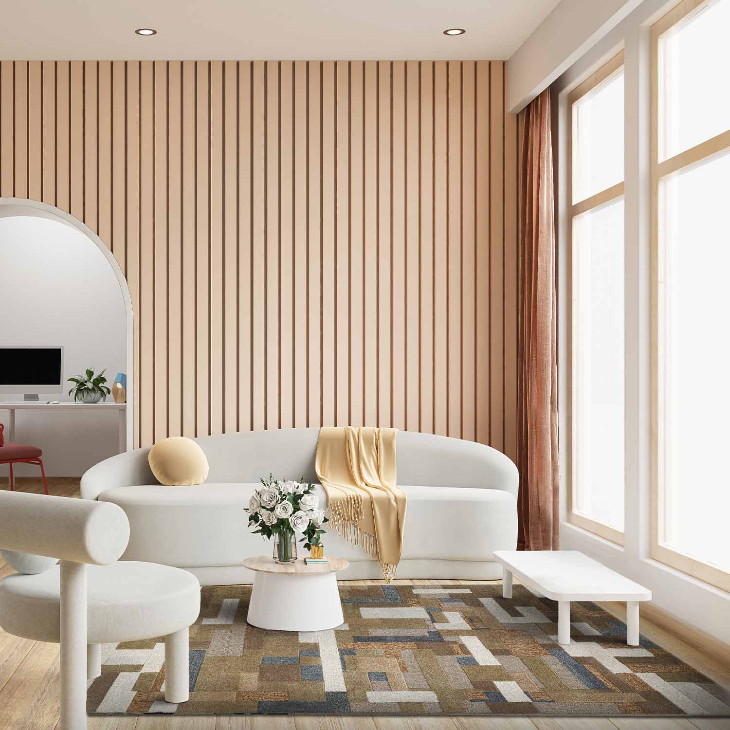 Heqet Hand Tufted Woollen And Viscose Rug – Cotton Hand Tufted handmade carpet by Ajaypee Carpets