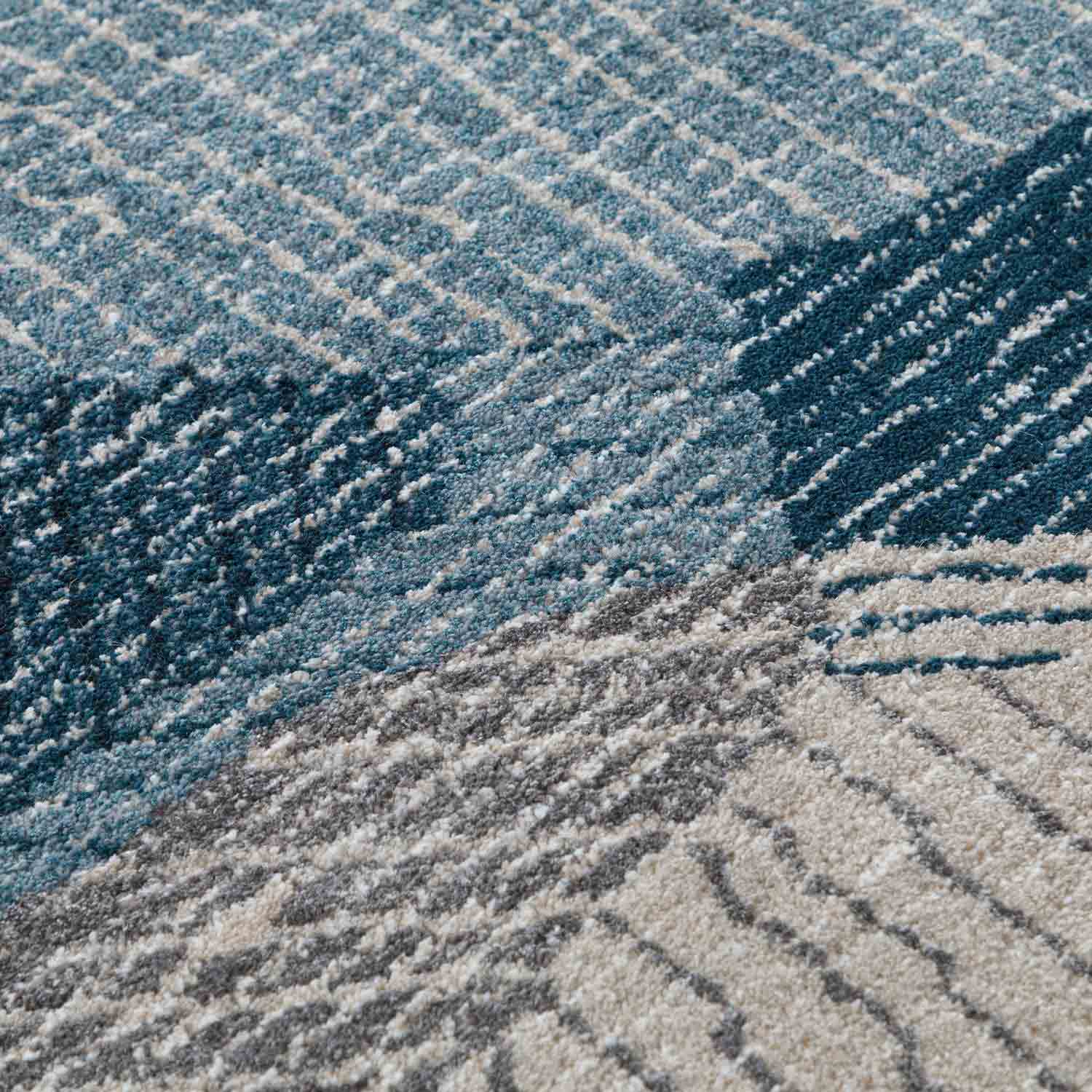 Hibbah Hand Tufted Woollen And Viscose Rug - Cotton - Hand Tufted - Ajaypee Carpets (Thumbnail 4)