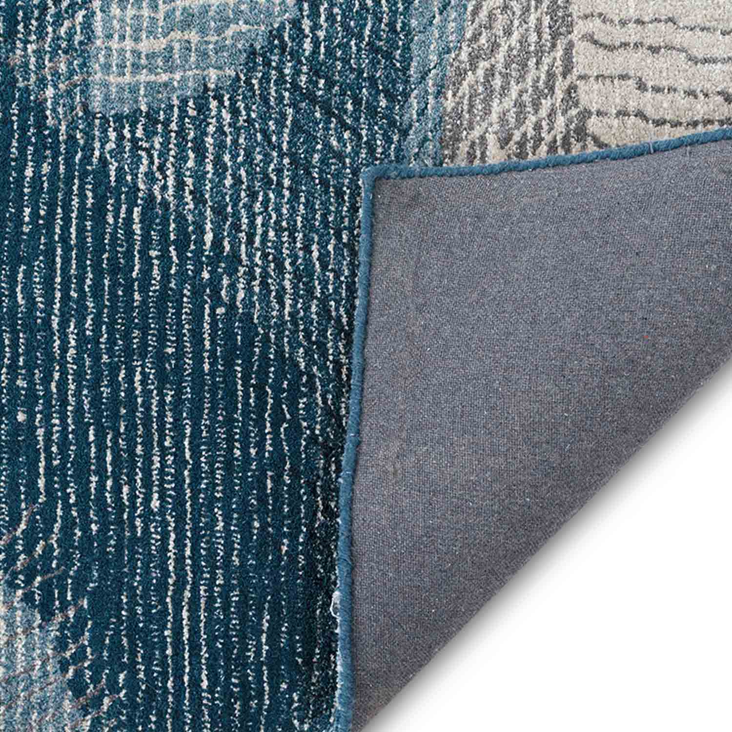 Hibbah Hand Tufted Woollen And Viscose Rug - Cotton - Hand Tufted - Ajaypee Carpets (Thumbnail 5)