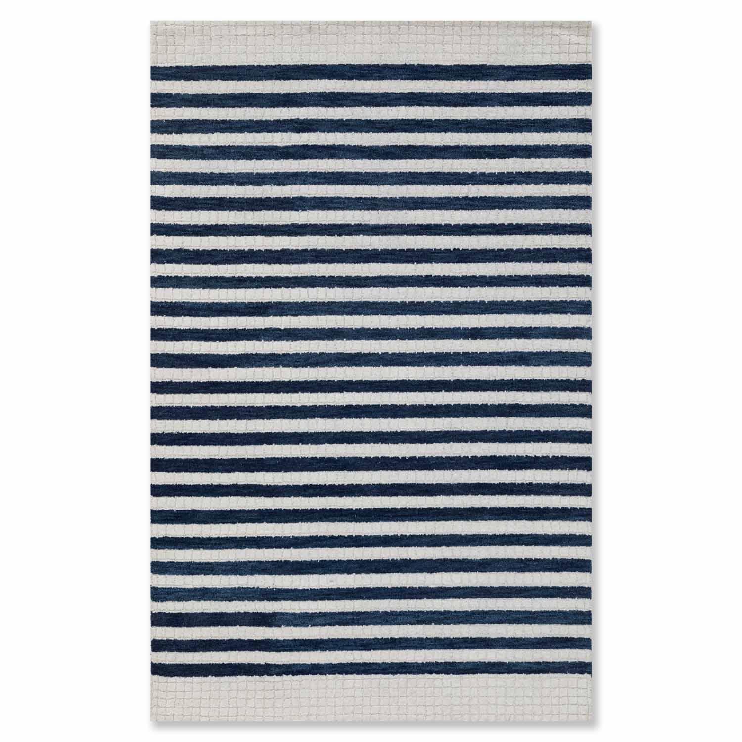 Ibby Hand Tufted Woollen Rug - Cotton - Hand Tufted - Ajaypee Carpets (Detail)