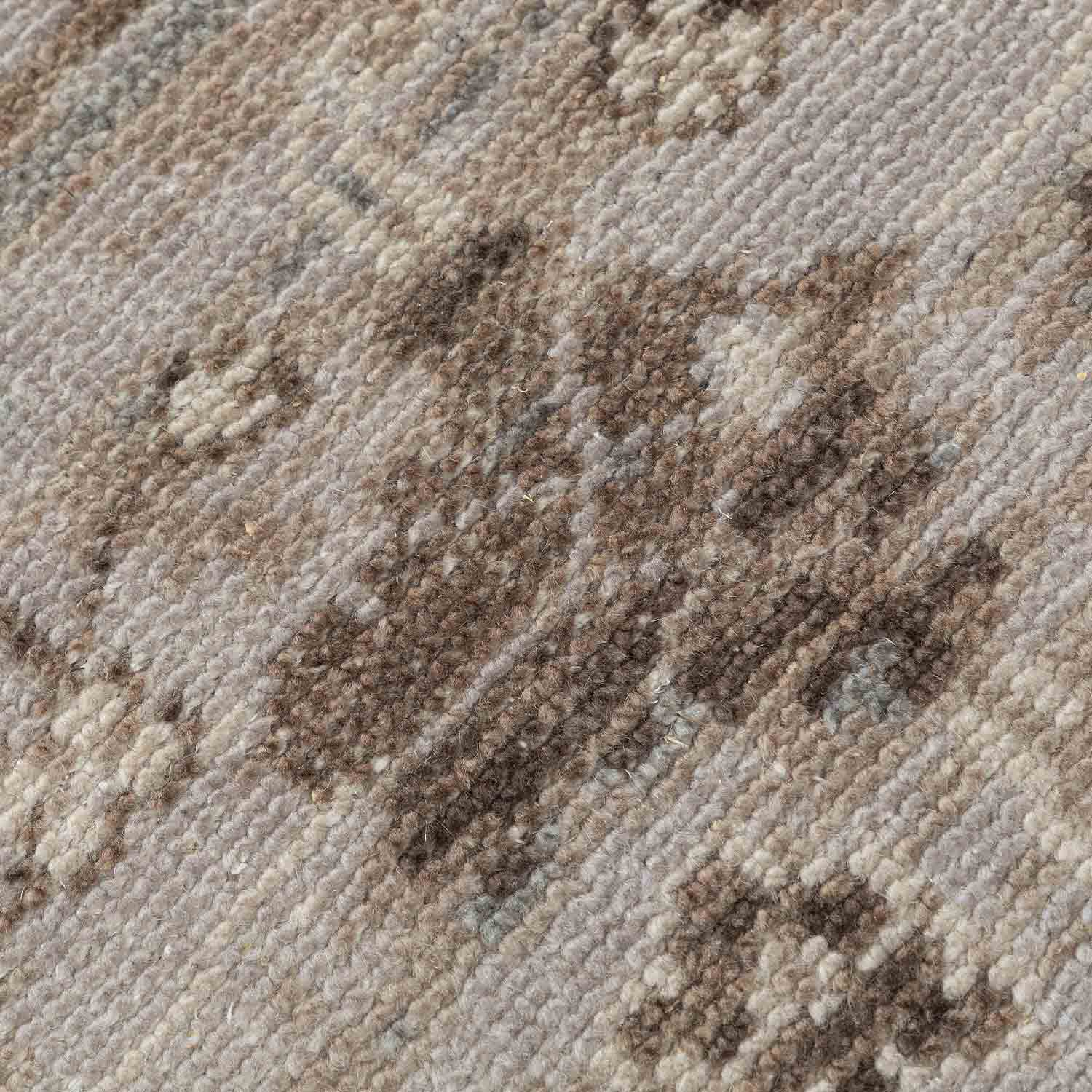 Ibrahim Hand Knotted Woollen Rug - Cotton - Hand Knotted - Ajaypee Carpets (Thumbnail 3)