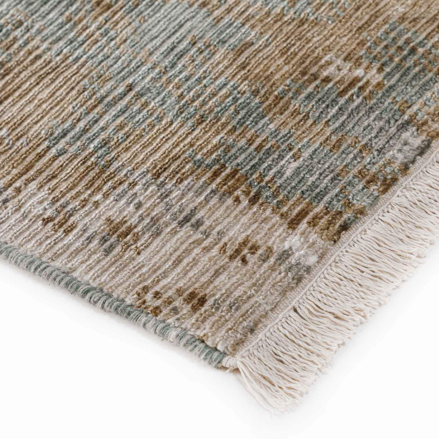 Gush Hand Knotted Viscose And Jute Rug - Jute - Hand Knotted - Ajaypee Carpets (Thumbnail 3)