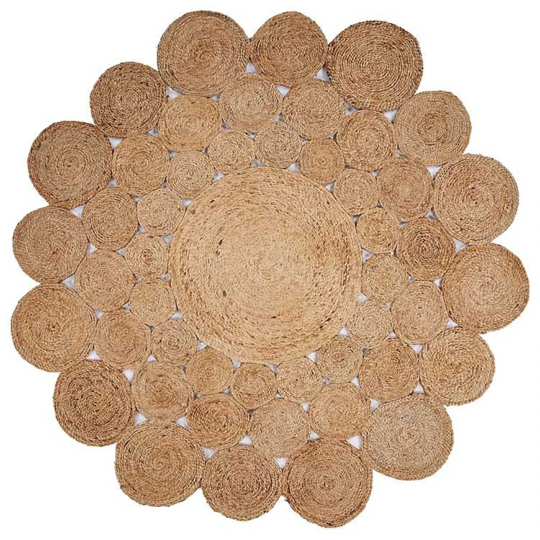 Rishikesh Hemp HandWoven - Hemp - Flatweave - Ajaypee Carpets (Thumbnail 3)