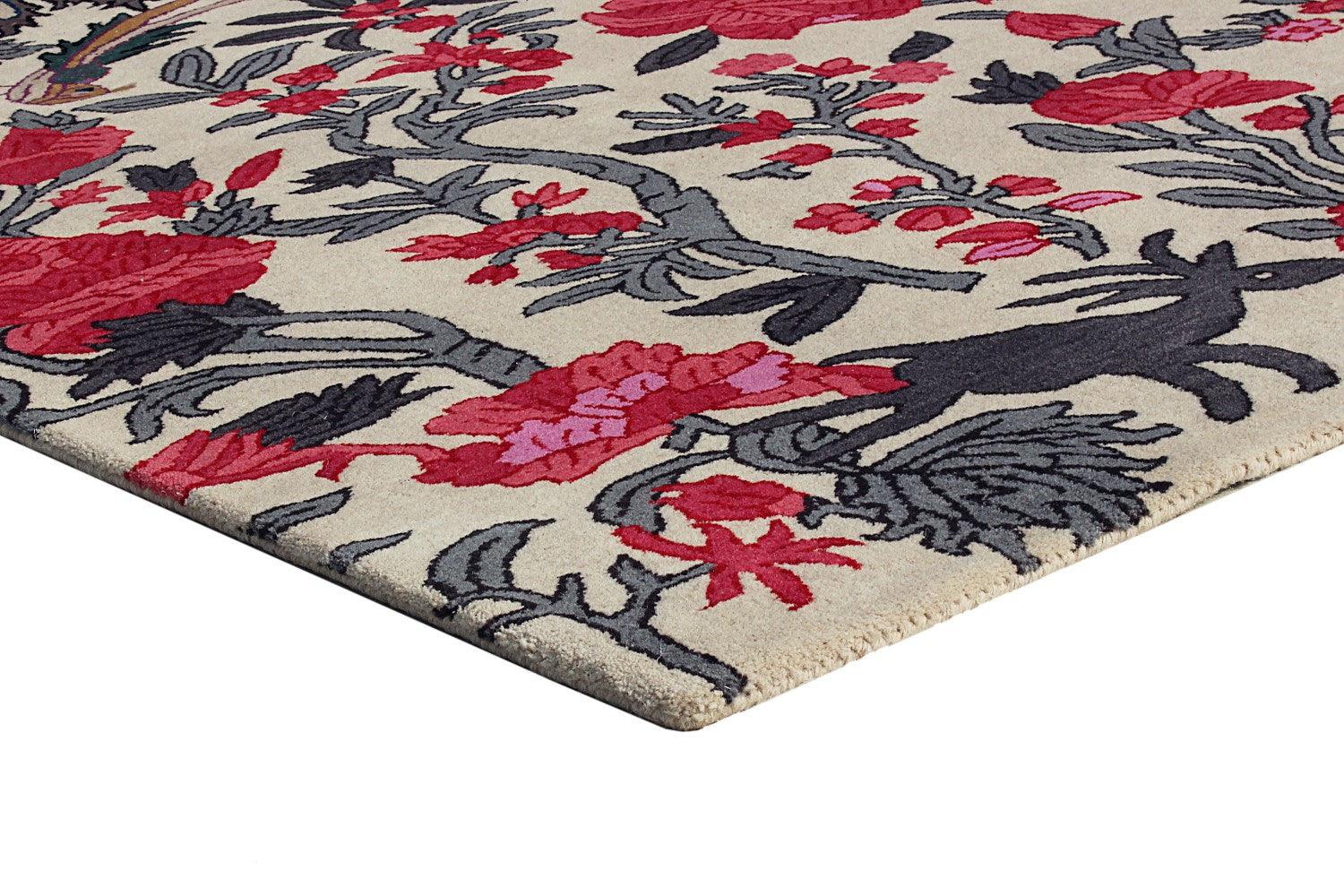 Wool HandTufted Carpet Selva - Cotton - Hand Tufted - Ajaypee Carpets (Thumbnail 4)