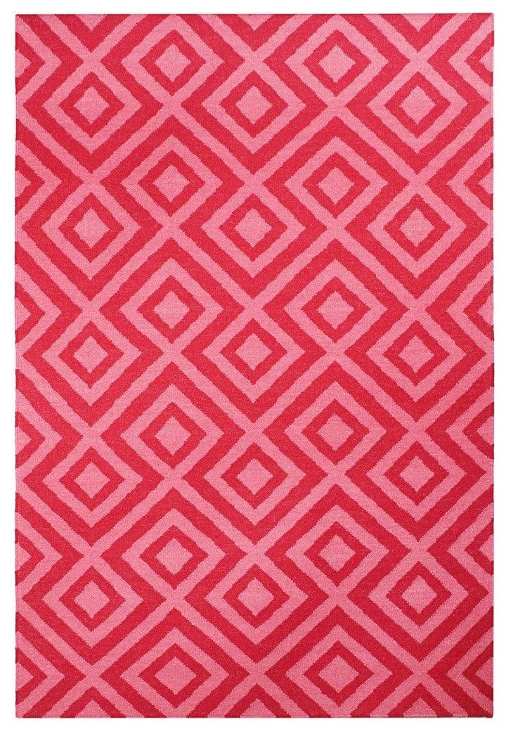 Wool HandWoven Rug Strink – Cotton Flatweave handmade carpet by Ajaypee Carpets