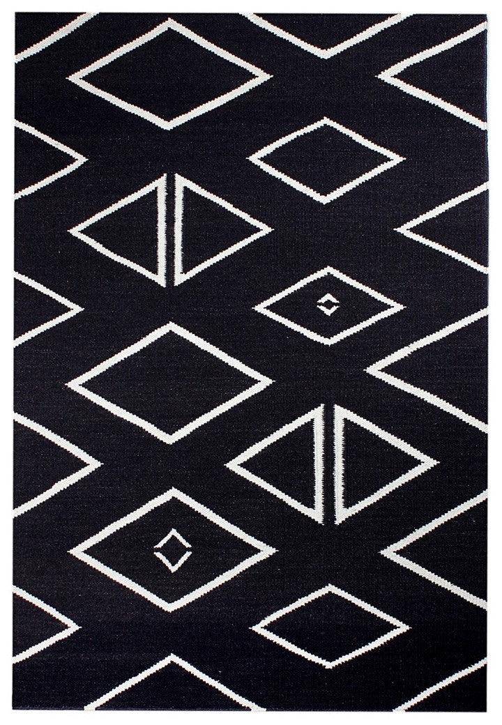 Wool Hand Woven Dhurry Vera – Cotton Flatweave handmade carpet by Ajaypee Carpets