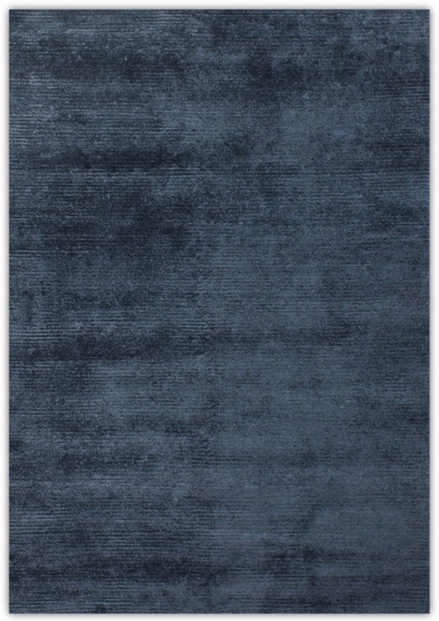 Viscose HandKnotted Carpet : Parallel Wrap Prince Blue – Cotton Hand Knotted handmade carpet by Ajaypee Carpets