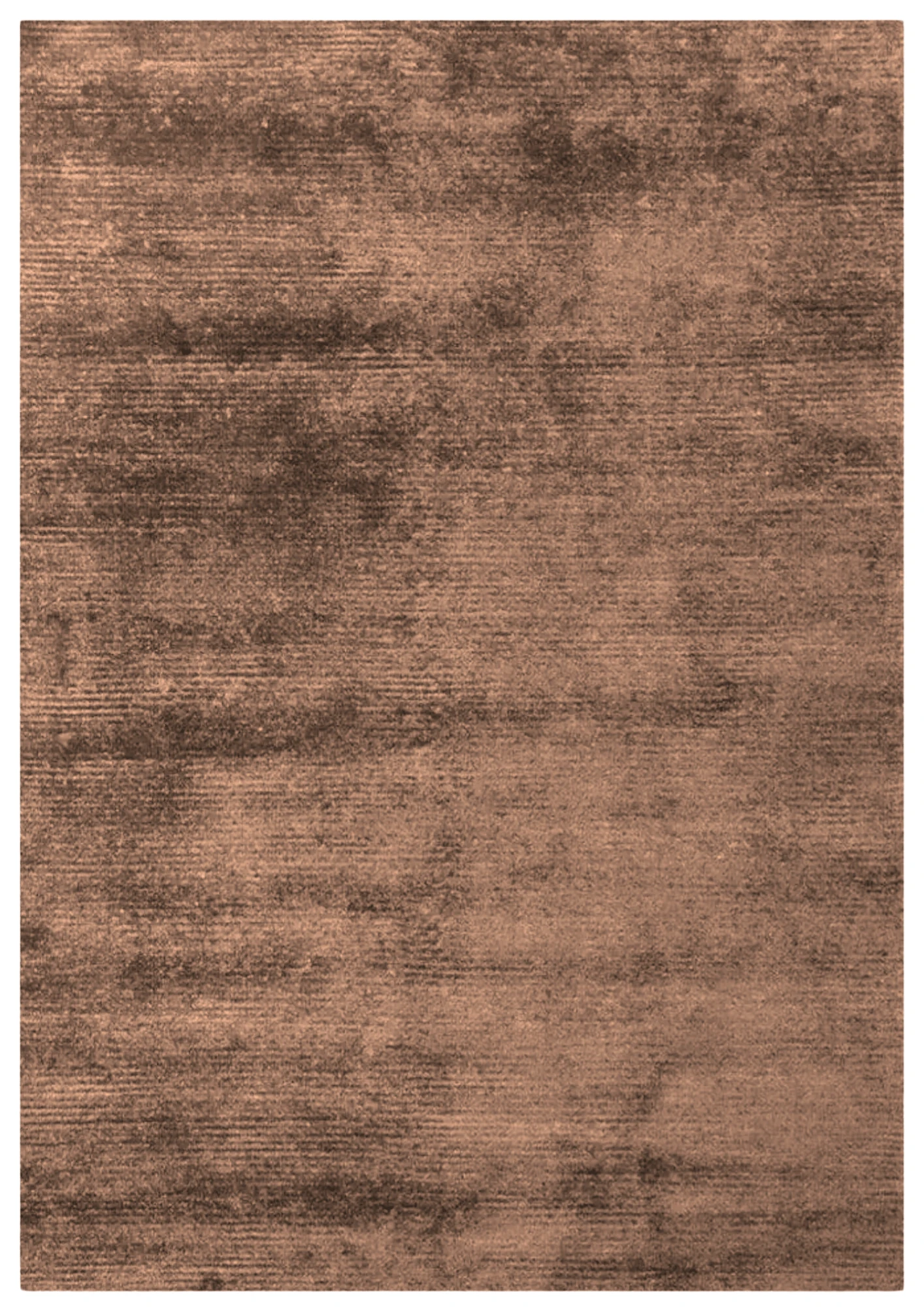 Viscose HandKnotted Carpet  Parallel Wrap Mocha Mist – Cotton Hand Knotted handmade carpet by Ajaypee Carpets