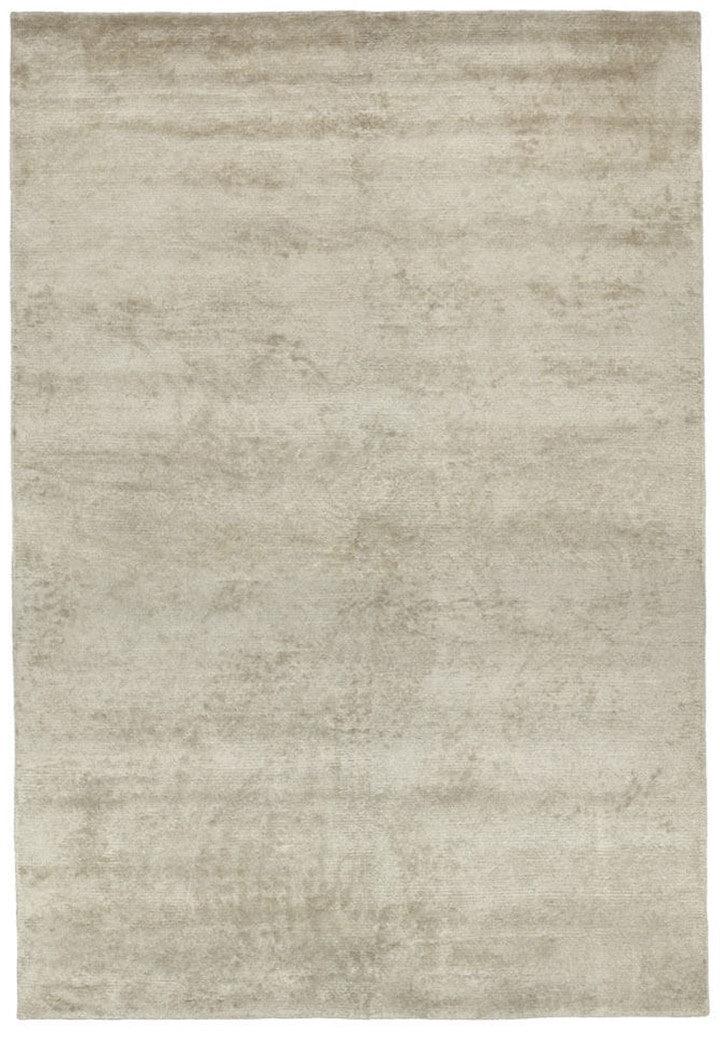 Viscose HandKnotted Carpet  Pile Taupe – Cotton Hand Knotted handmade carpet by Ajaypee Carpets
