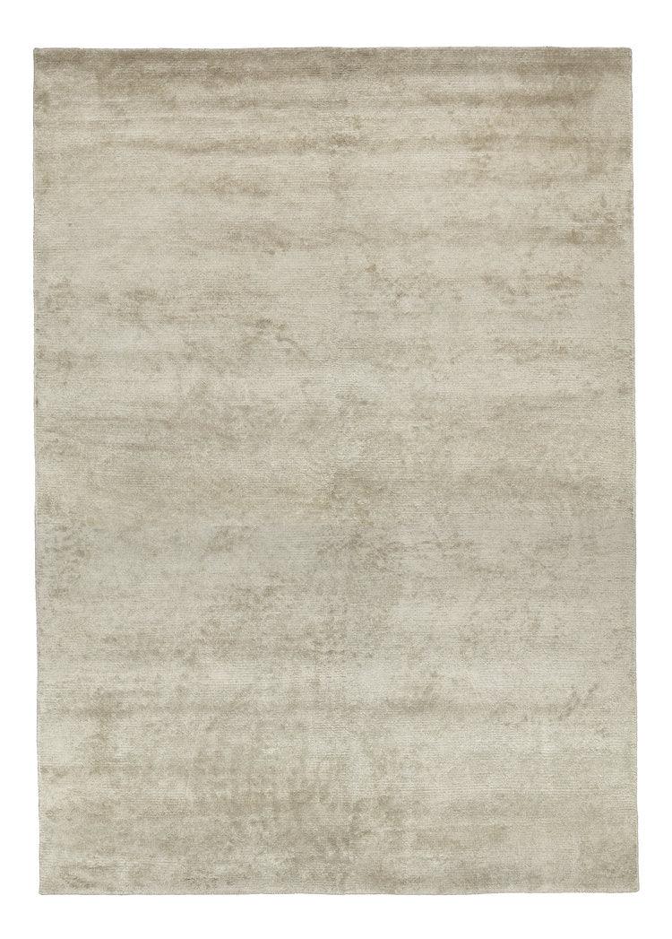 Viscose HandKnotted Carpet  Pile Taupe - Cotton - Hand Knotted - Ajaypee Carpets (Thumbnail 4)