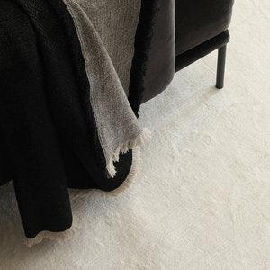 Viscose HandKnotted Carpet  Pile White - Cotton - Hand Knotted - Ajaypee Carpets (Thumbnail 2)