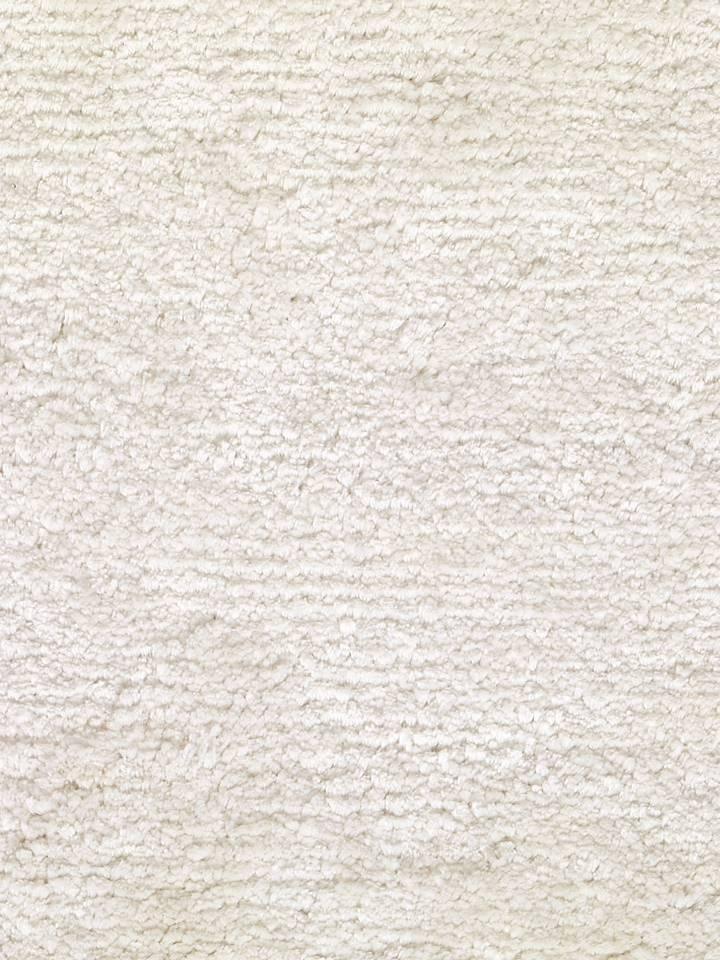 Viscose HandKnotted Carpet  Pile White - Cotton - Hand Knotted - Ajaypee Carpets (Thumbnail 3)