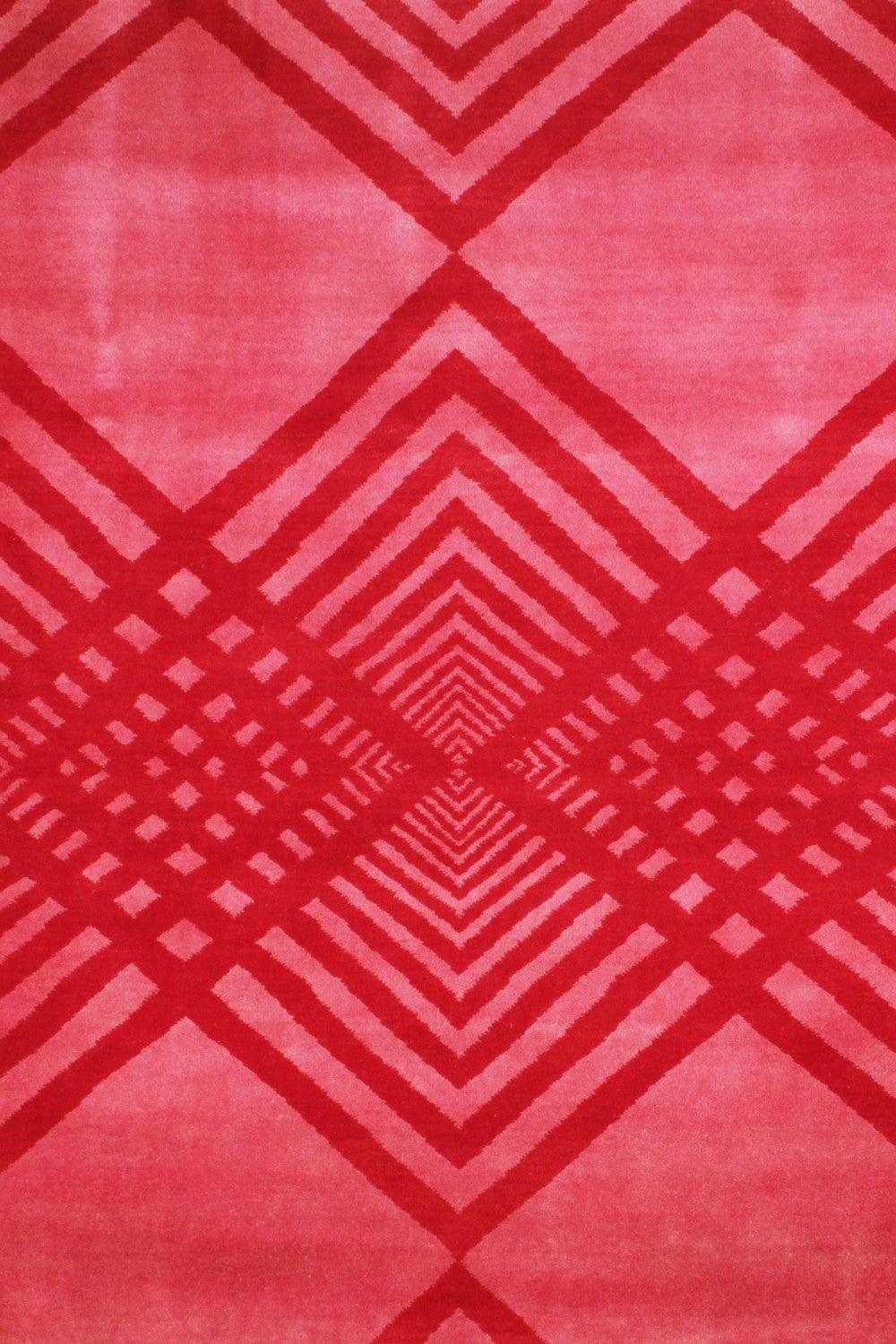 Wool HandKnotted Carpet-Crimson Classic - Cotton - Hand Knotted - Ajaypee Carpets (Thumbnail 3)