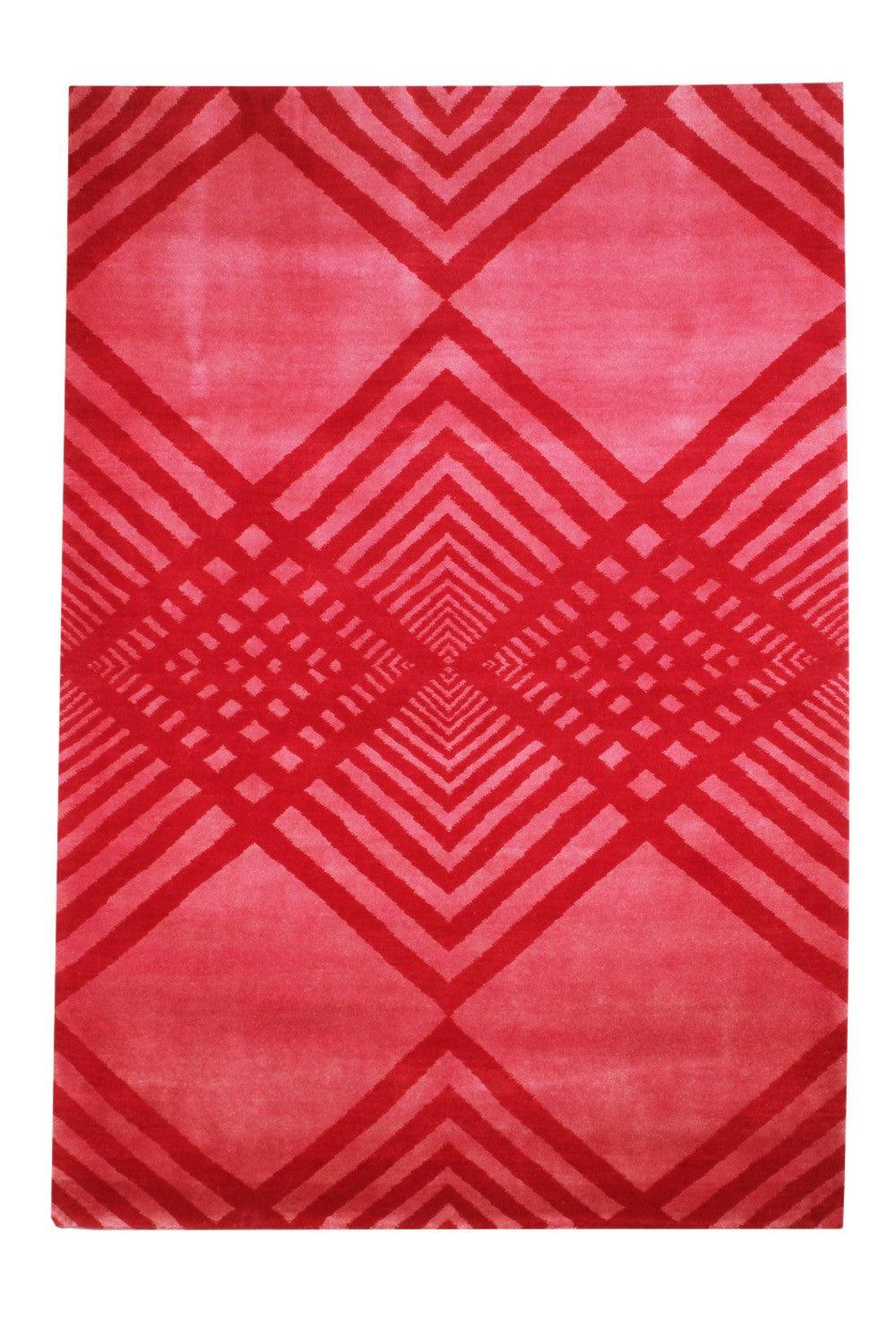 Wool HandKnotted Carpet-Crimson Classic - Cotton - Hand Knotted - Ajaypee Carpets (Thumbnail 4)