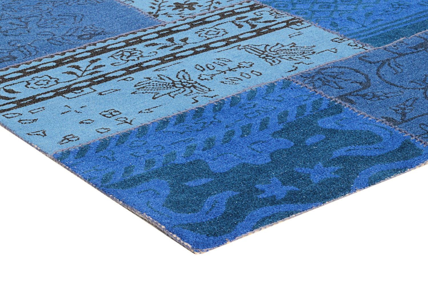 Wool HandTufted Carpet-Bloct - Cotton - Hand Tufted - Ajaypee Carpets (Thumbnail 4)