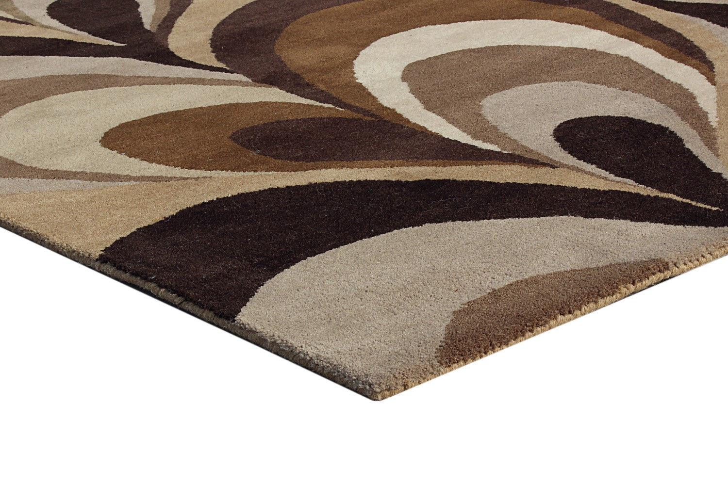 Wool HandTufted Carpet-Flot - Cotton - Hand Knotted - Ajaypee Carpets (Thumbnail 2)
