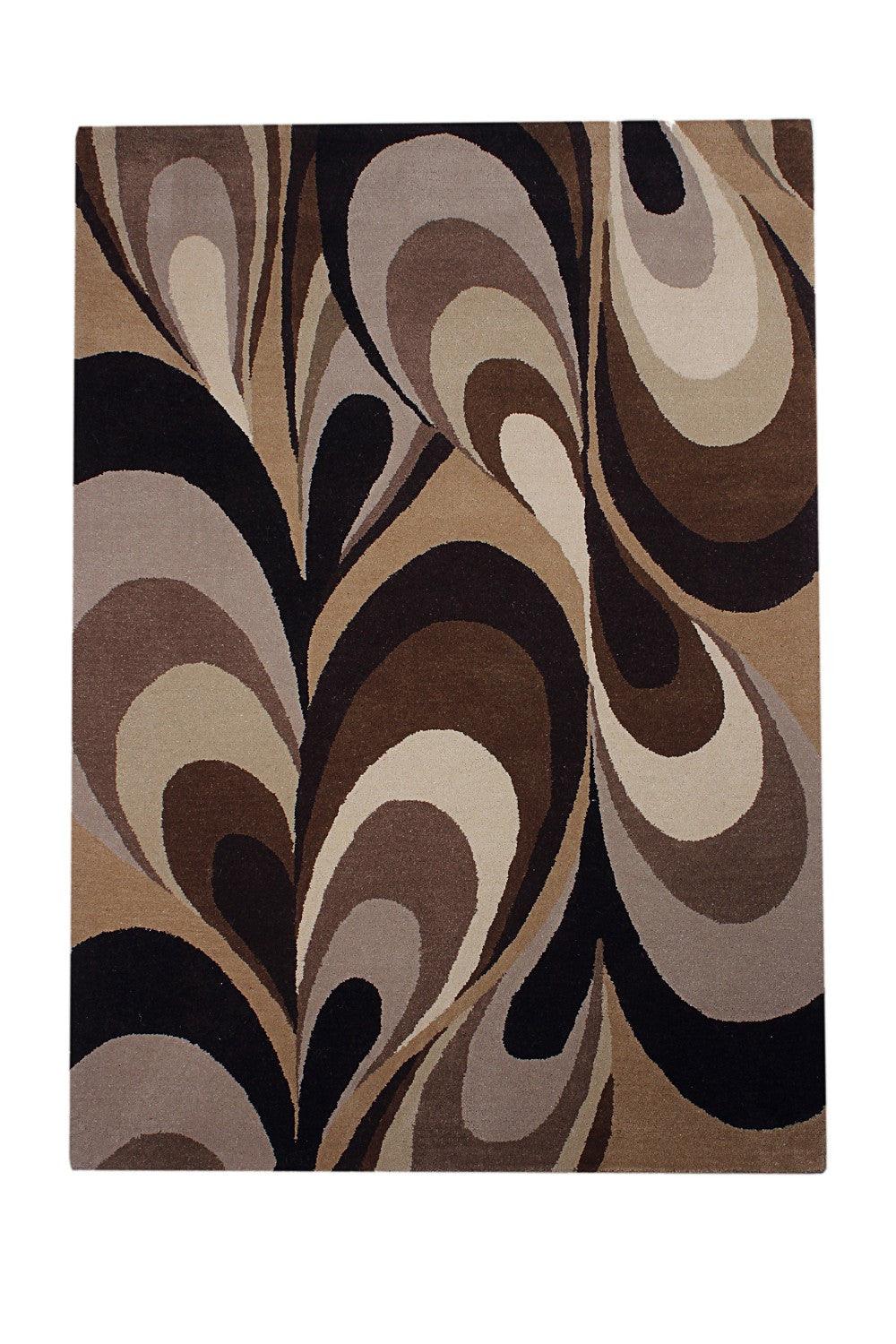 Wool HandTufted Carpet-Flot - Cotton - Hand Knotted - Ajaypee Carpets (Thumbnail 3)