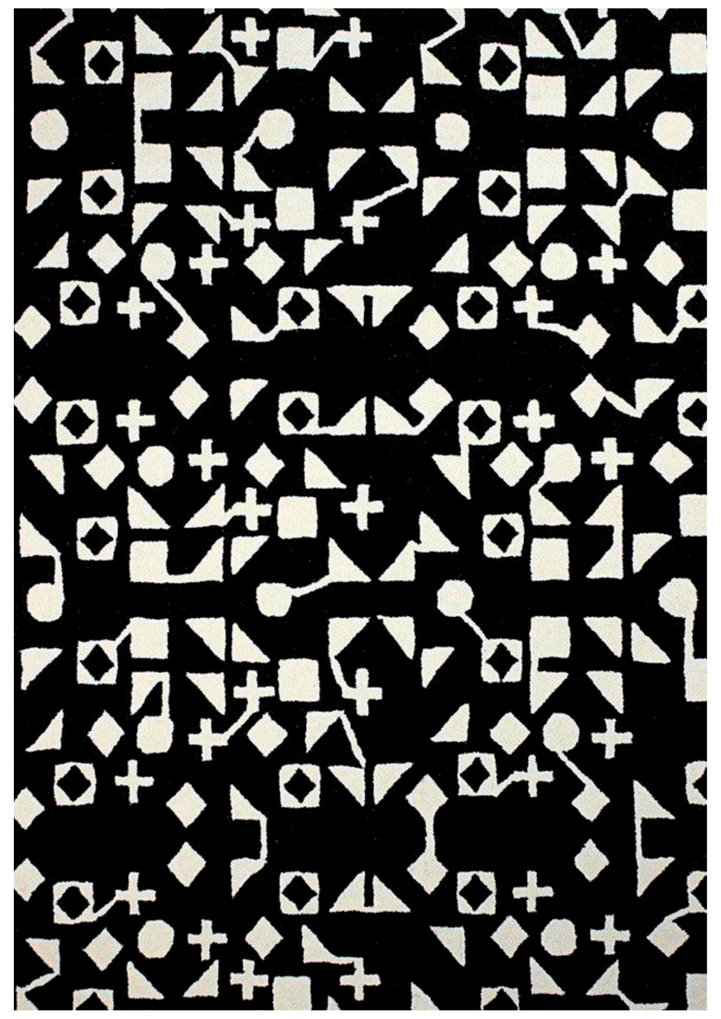 Wool HandTufted Carpet : Formas - Cotton - Hand Woven - Ajaypee Carpets (View 1)