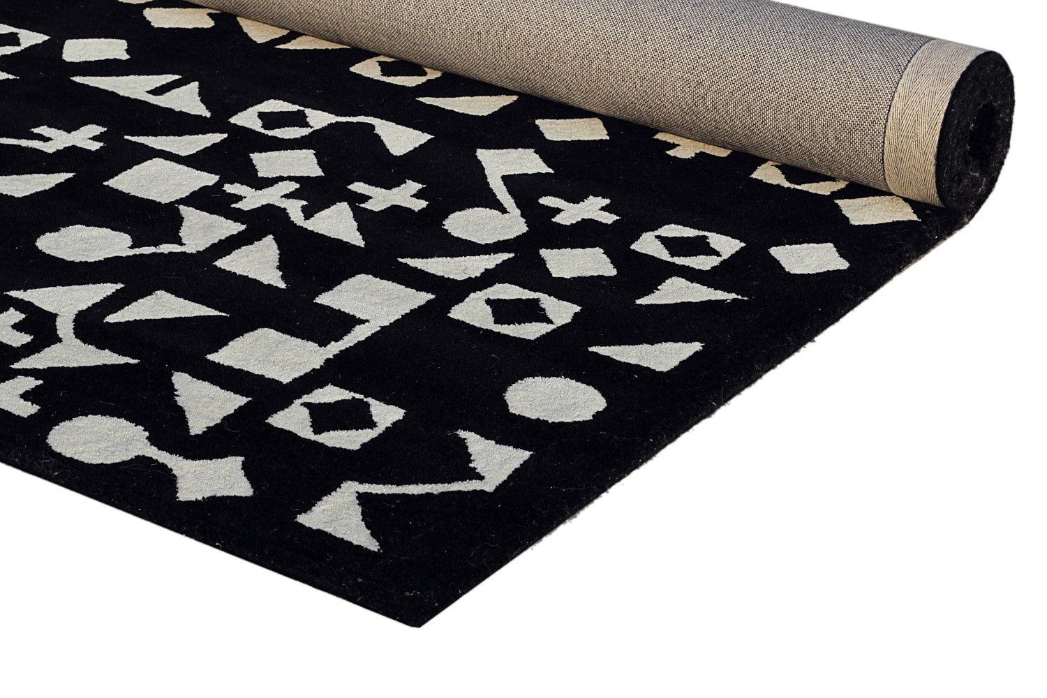 Wool HandTufted Carpet : Formas - Cotton - Hand Woven - Ajaypee Carpets (Thumbnail 2)