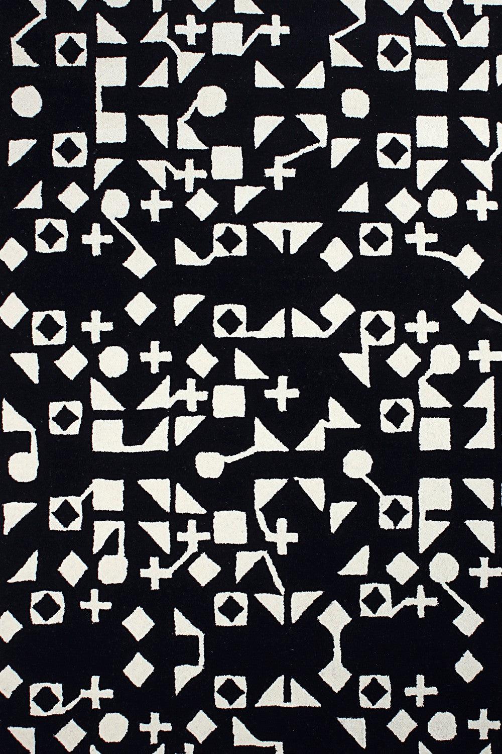 Wool HandTufted Carpet : Formas - Cotton - Hand Woven - Ajaypee Carpets (Thumbnail 4)