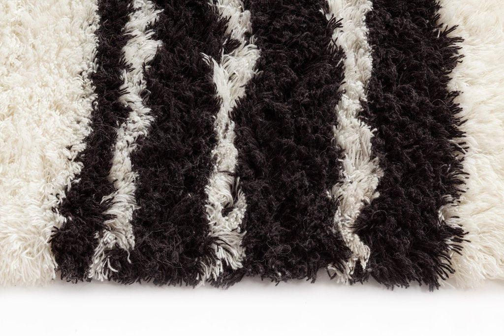Wool HandTufted Carpet - Greta Stripe - Cotton - Hand Tufted - Ajaypee Carpets (Thumbnail 3)