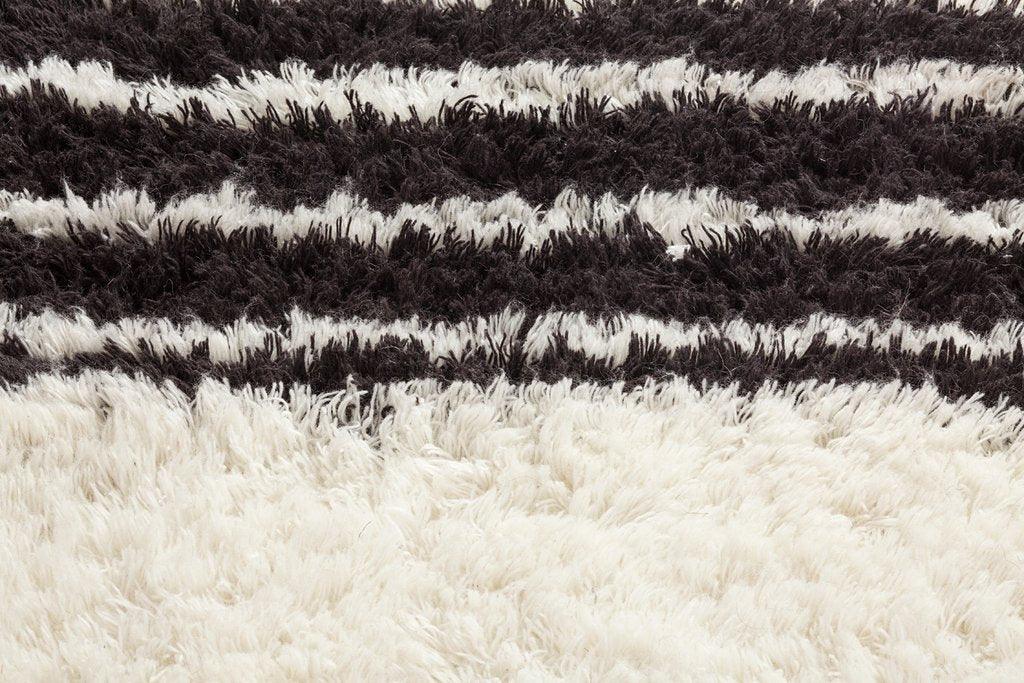 Wool HandTufted Carpet - Greta Stripe - Cotton - Hand Tufted - Ajaypee Carpets (Thumbnail 4)