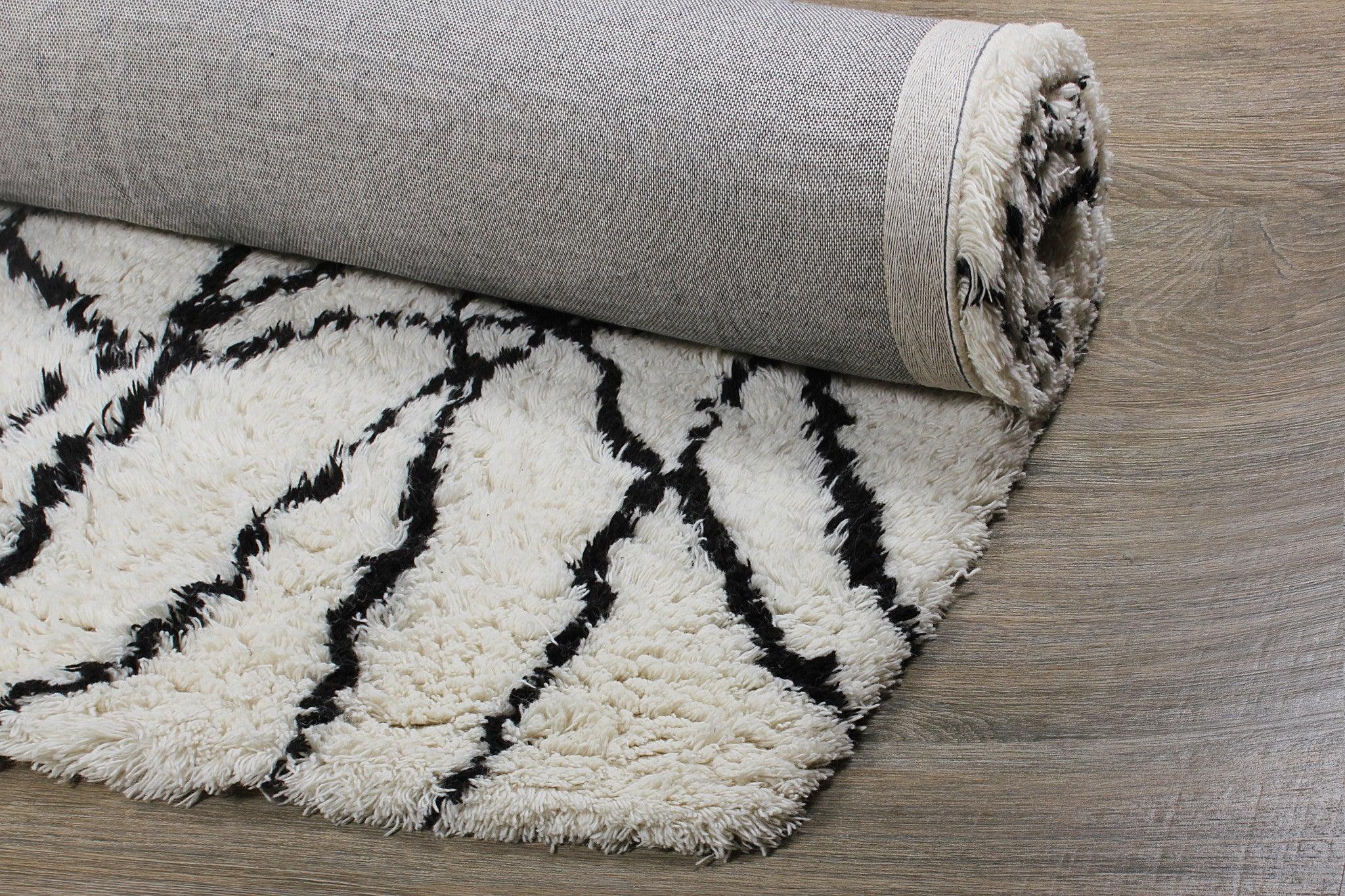 Wool HandTufted Carpet-Reverse Netz - Cotton - Hand Knotted - Ajaypee Carpets (Thumbnail 2)