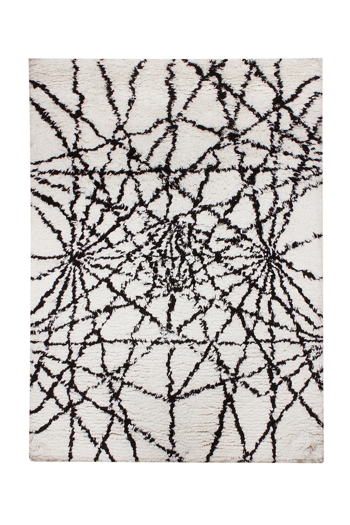 Wool HandTufted Carpet-Reverse Netz - Cotton - Hand Knotted - Ajaypee Carpets (Thumbnail 3)