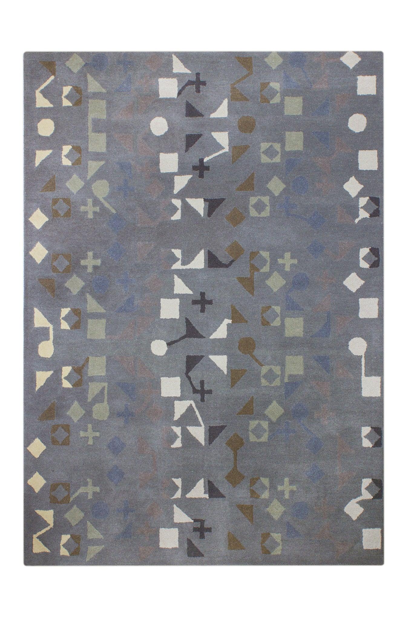 Wool HandTufted Carpet-Wog - Cotton - Hand Tufted - Ajaypee Carpets (Thumbnail 4)