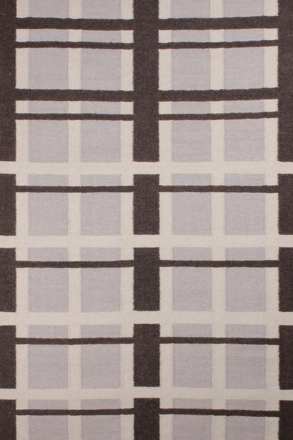 Wool HandWoven Rug-Gawe - Cotton - Flatweave - Ajaypee Carpets (Thumbnail 4)