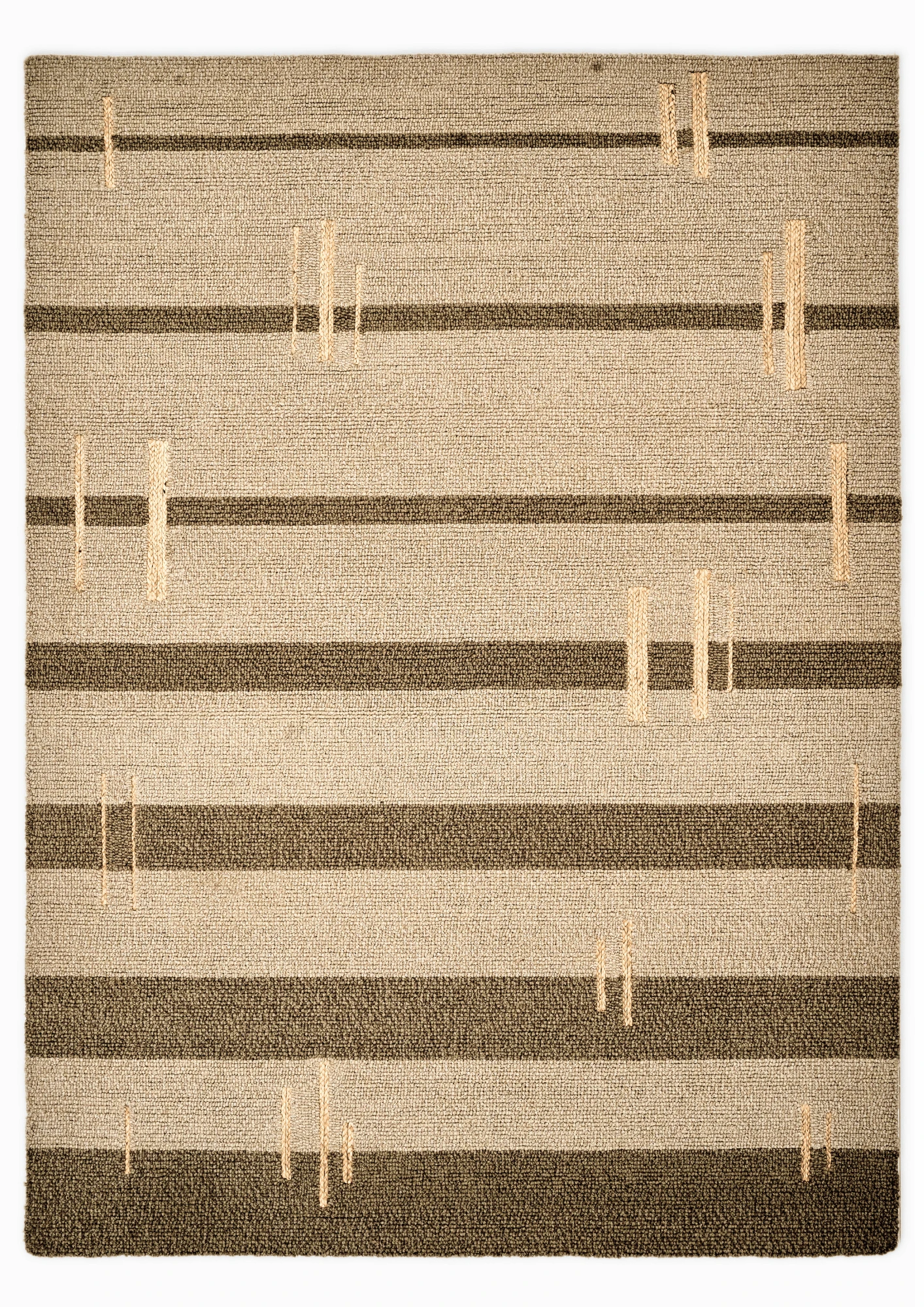 Wool & Hemp Handtufted Carpet - Path – Hemp Hand Tufted handmade carpet by Ajaypee Carpets