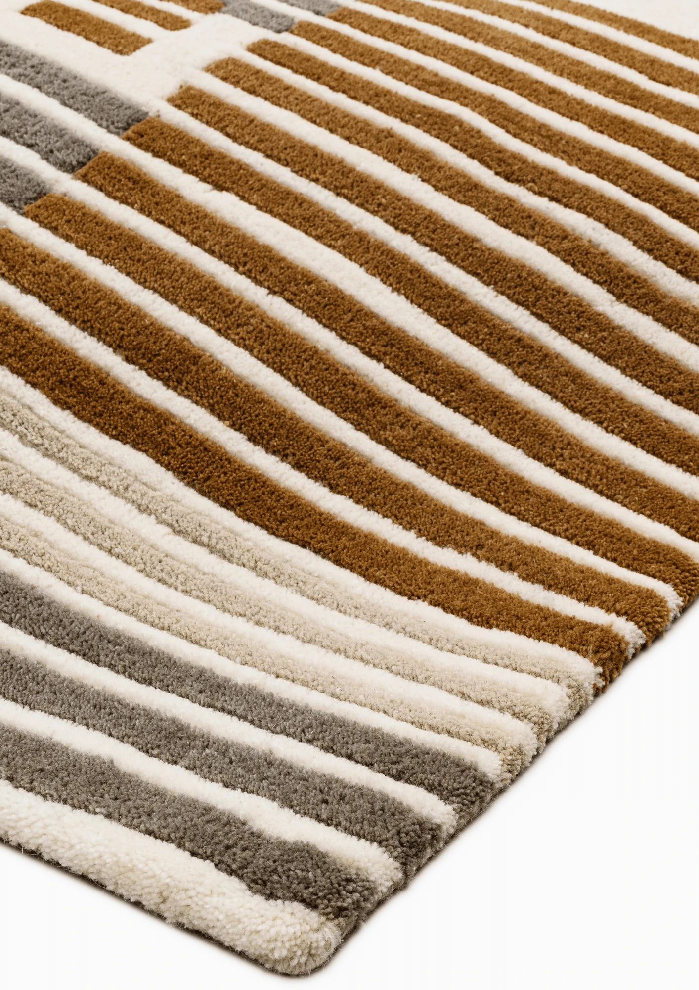 Woolen Hadtufted Carpet   Strové - Wool - Hand Tufted - Ajaypee Carpets (Thumbnail 2)