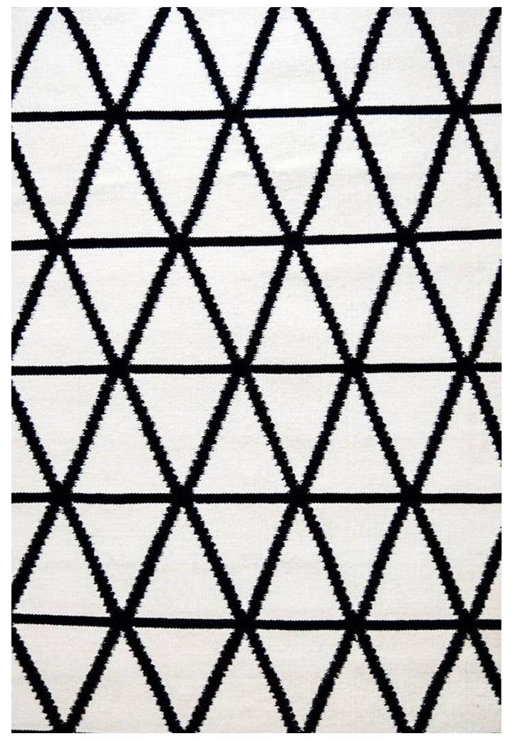 Woolen Handwoven Rug   Delta – Cotton Hand Woven handmade carpet by Ajaypee Carpets