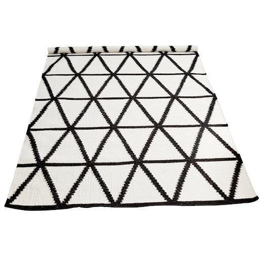 Woolen Handwoven Rug   Delta - Cotton - Hand Woven - Ajaypee Carpets (Thumbnail 4)