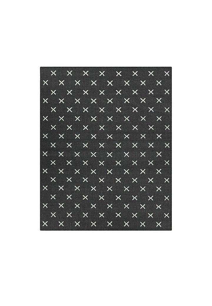 Woolen Hand Dhurry  Star - Cotton - Flatweave - Ajaypee Carpets (Thumbnail 5)