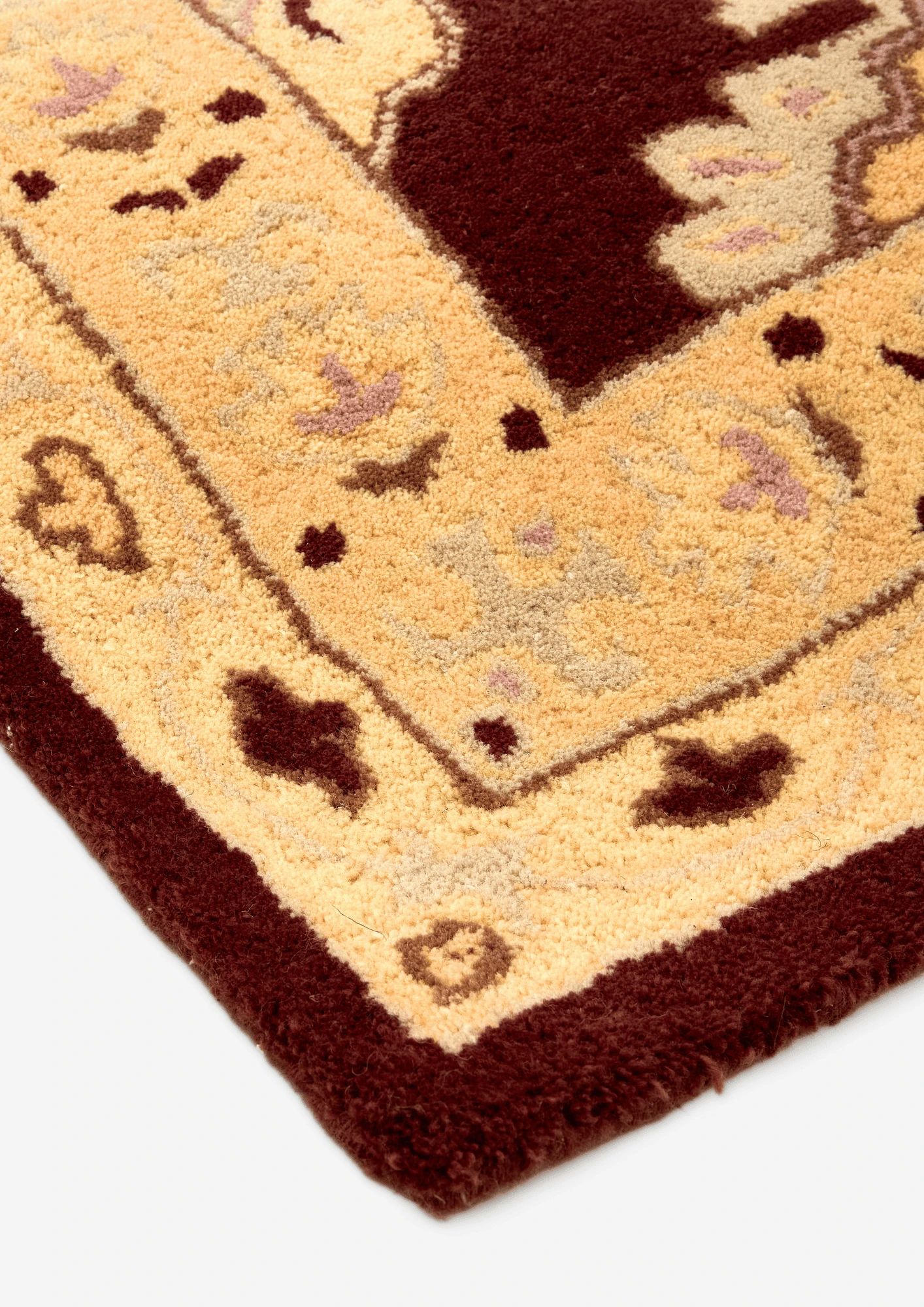 Woolen Handtufted Carpet - Isolde - Cotton - Hand Woven - Ajaypee Carpets (Thumbnail 2)