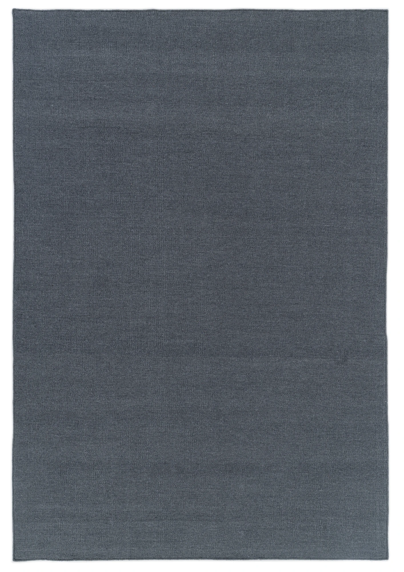 Woolen Handwoven Dhurry Plain Graphite – Cotton Hand Woven handmade carpet by Ajaypee Carpets