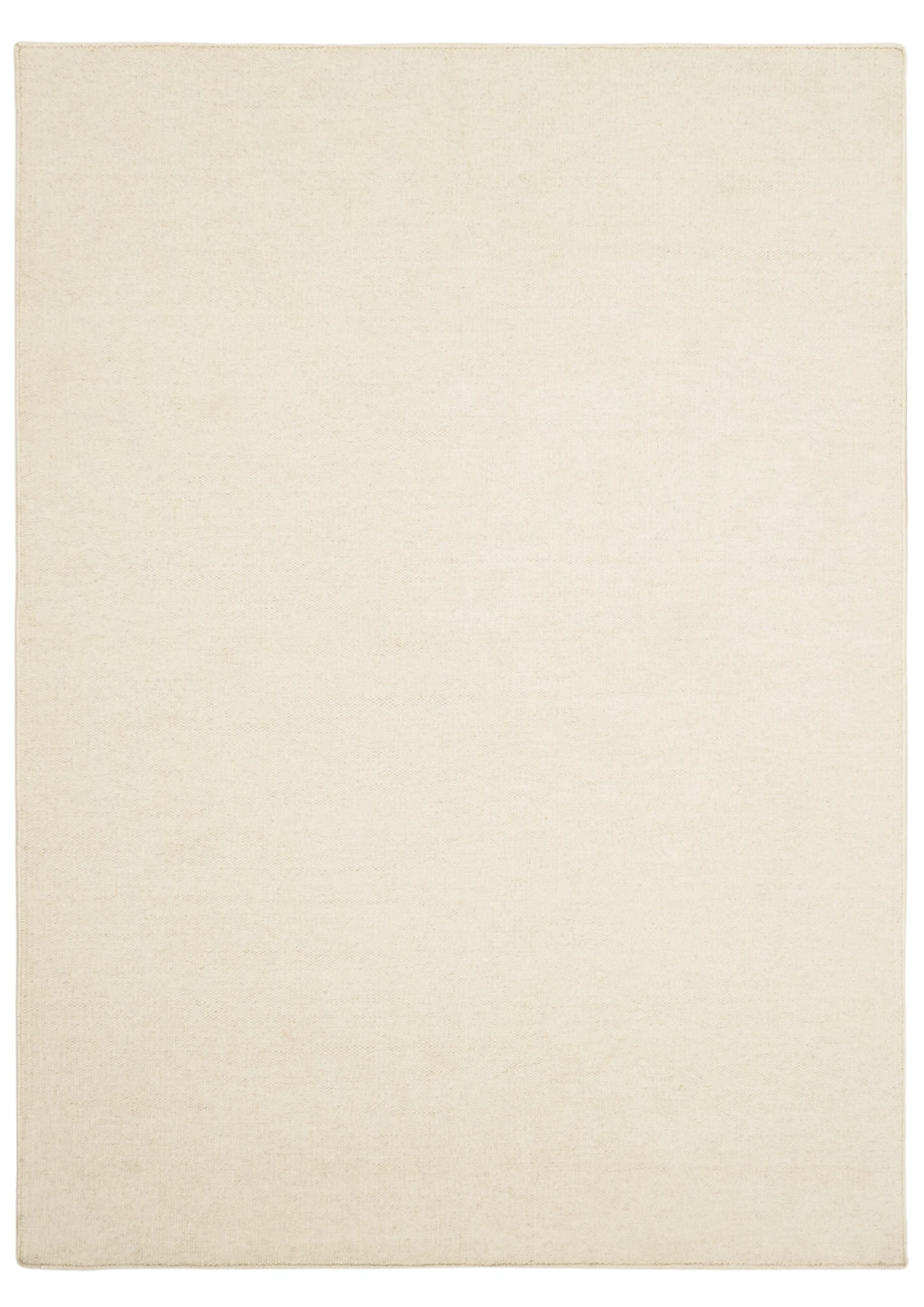 Woolen Handwoven Dhurry Plain White – Cotton Hand Woven handmade carpet by Ajaypee Carpets