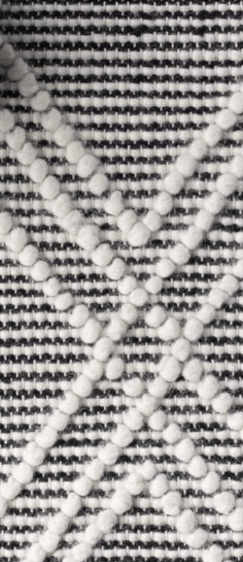 Woolen Handwoven Loop Rug  NB Popcorn - Cotton - Hand Woven - Ajaypee Carpets (Thumbnail 3)