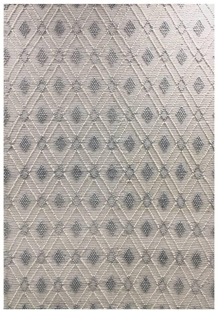 Woolen Handwoven Loop Rug Aisha Mono – Cotton Flatweave handmade carpet by Ajaypee Carpets