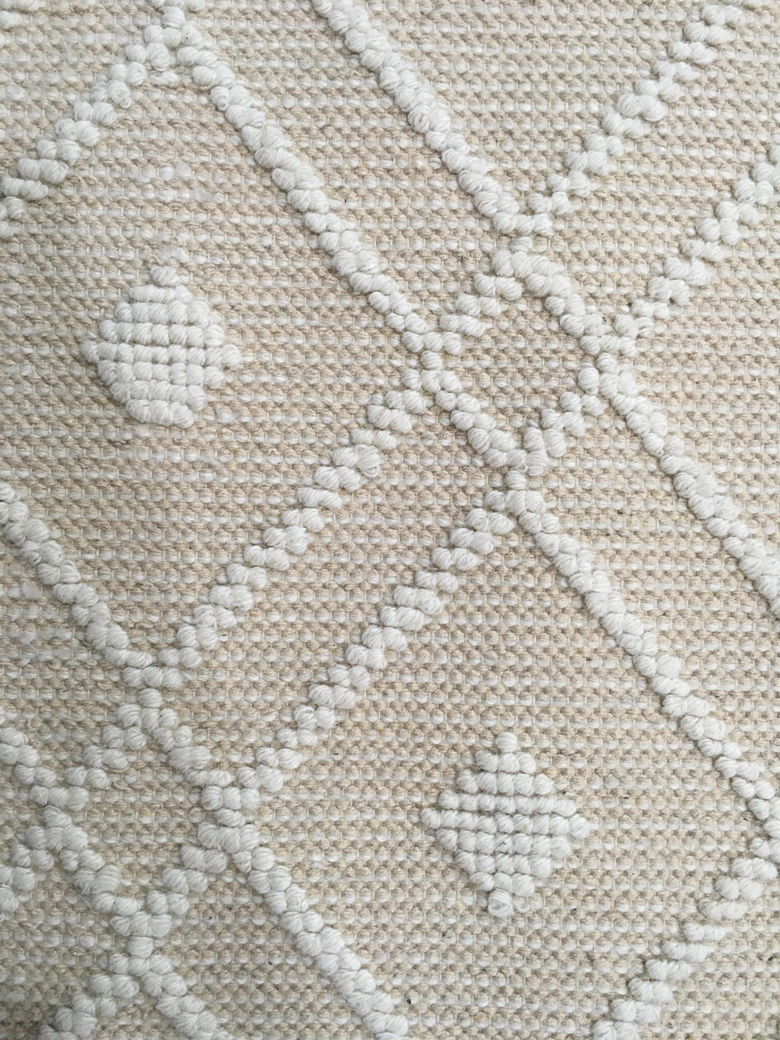 Woolen Handwoven Loop Rug Argyle Diamond - Cotton - Flatweave - Ajaypee Carpets (Thumbnail 3)