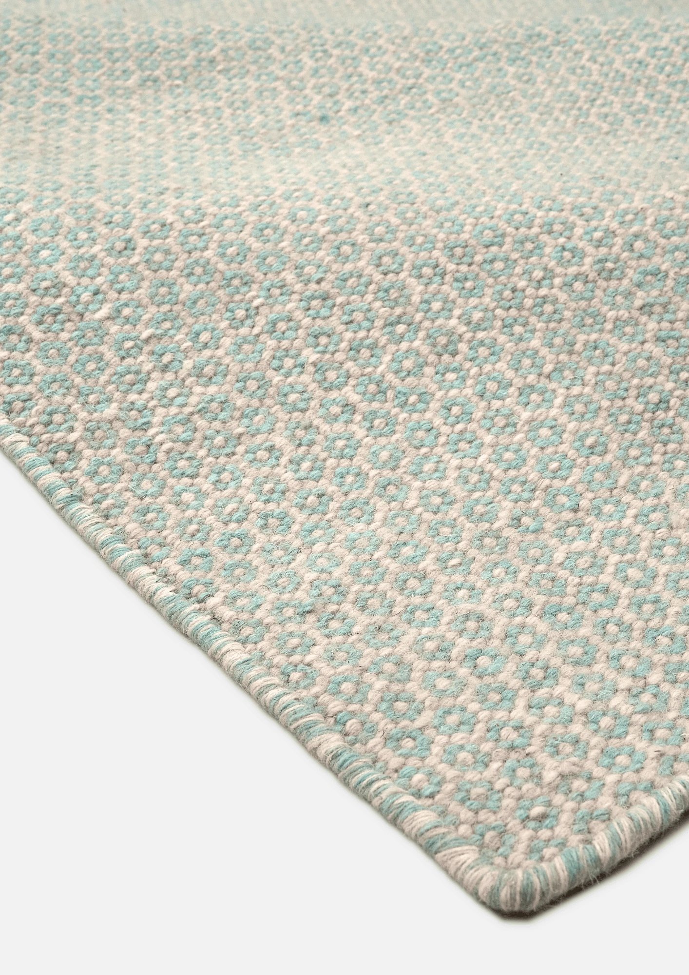 Woolen Handwoven Rug-Striato - Cotton - Hand Woven - Ajaypee Carpets (Thumbnail 3)