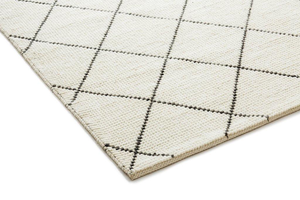 Woolen Handwoven Rug Loop Beni - Cotton - Hand Woven - Ajaypee Carpets (Thumbnail 3)