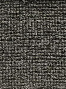 Woolen Handwoven Rug Loop Graphite - Cotton - Flatweave - Ajaypee Carpets (Thumbnail 3)